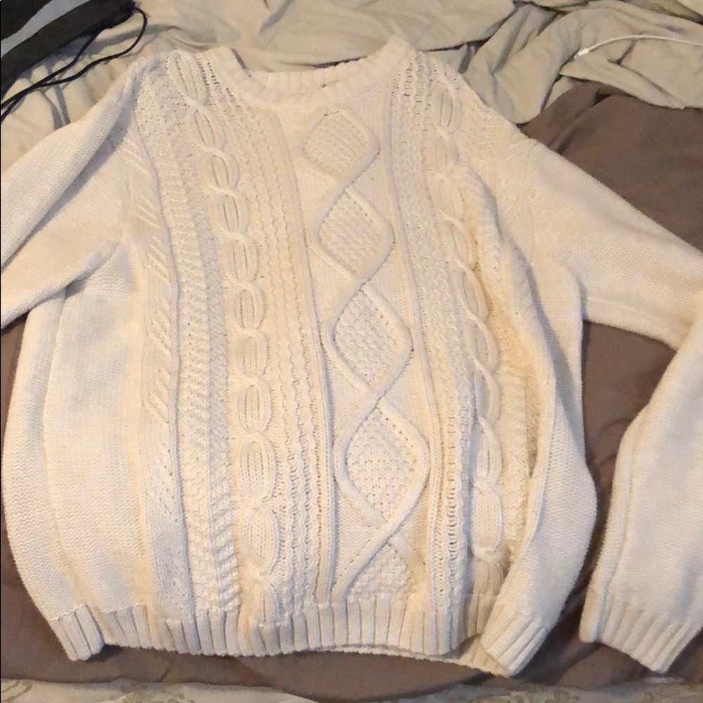 Chaps white sweater